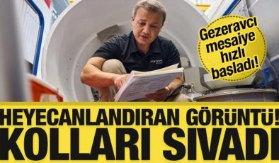 Alper Gezeravcı uzayda deney çalışmalarına başladı! İşte gerçekleştireceği 13 deney….