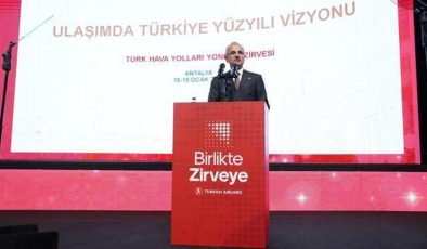 Bakan Uraloğlu: 2023’te Türkiye semalarından 15 saniyede bir uçak geçti