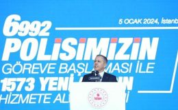 Bakan Yerlikaya İstanbul Emniyeti’ne personel-araç katılım töreninde konuştu