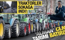 Cem Özdemir Alman tarımını batırdı! Ülke ayağa kalktı, traktörler sokağa indi