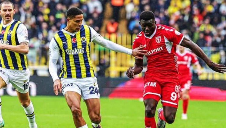 Fenerbahçe’ye Kadıköy’de Samsunspor şoku!
