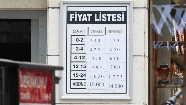 İstanbul’da tepki çeken ücretler: Gören şaşkına dönüyor