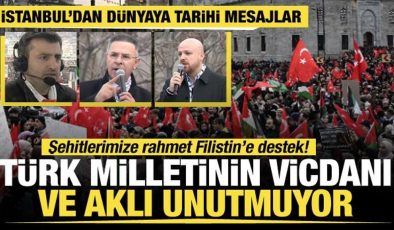 Milli İradenin adresi Galata: İstanbul’da tarihi yürüyüş düzenlendi!