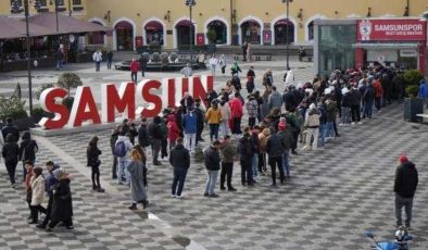 Samsunspor – Galatasaray maçının biletlerine yoğun ilgi
