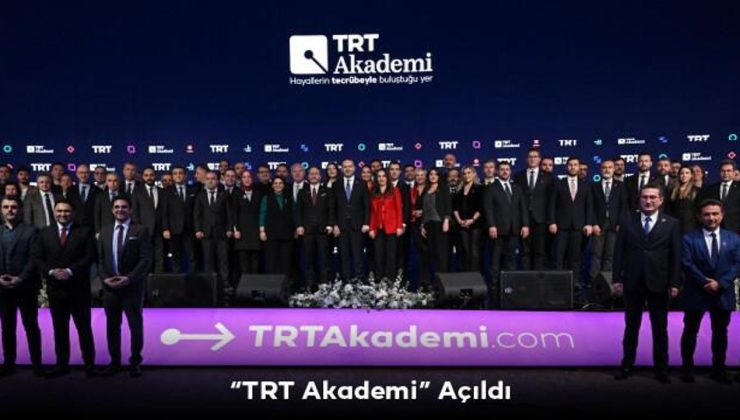 “TRT Akademi” Açıldı