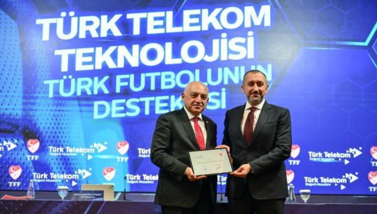 Türk Telekom’dan Türk futboluna teknoloji desteği