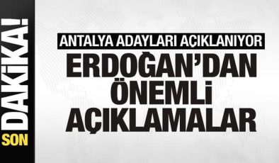 Başkan Erdoğan’dan son dakika açıklamaları