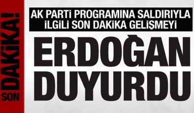 Cumhurbaşkanı Erdoğan: Bir saldırgan yakalandı