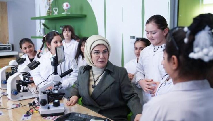 Emine Erdoğan, Alev Alatlı Bilim Merkezi’nin açılışını yaptı