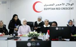 Emine Erdoğan’dan Gazzeli yetim çocuklara yardım eli