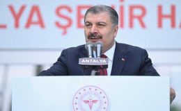 Antalya Şehir Hastanesi’nin açılışında Bakan Koca’dan çarpıcı açıklama