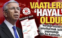 Seçim öncesi vaatleri ‘hayal’ oldu! Mansur Yavaş’ın 58 km metro hattı nerede?
