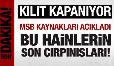 MSB: Terör örgütünün son çırpınışları!