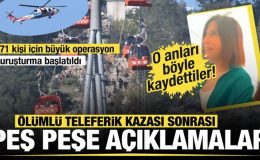 Antalya’da teleferik kazasında son dakika haberi: Soruşturma açıldı, 128 kişi kurtarıldı