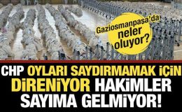 Gaziosmanpaşa’da oyların yeniden sayılmasına CHP engeli… Sayımı yapacak kurullar da yok!