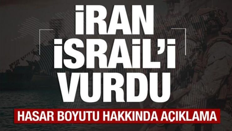 Son dakika: İran israil’i vurdu…Verilen hasar hakkında İsrail’den açıklama