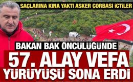 Çanakkale’de destanlaşan kahramanlar ’57. Alay Vefa Yürüyüşü’ ile anıldı