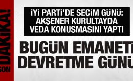İYİ Parti’de seçim günü: Akşener veda konuşmasını yaptı